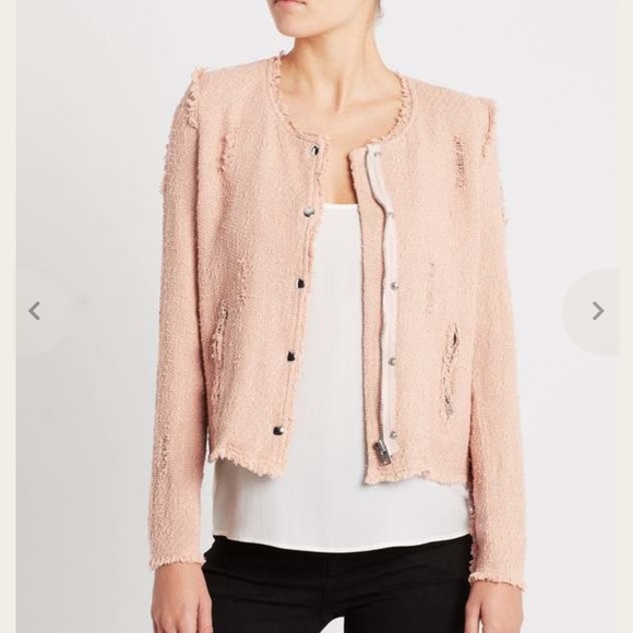 IRO Annette pink jacket - Picture 1 of 6